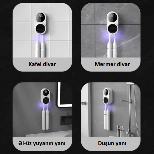 Diş fırçası sterilizasiya
