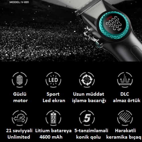 VGR Professional Elektrikli ülgüc V-001