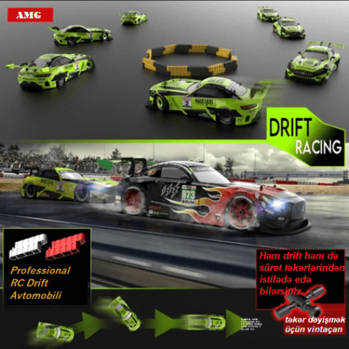 RC Drift avtomobili AMG