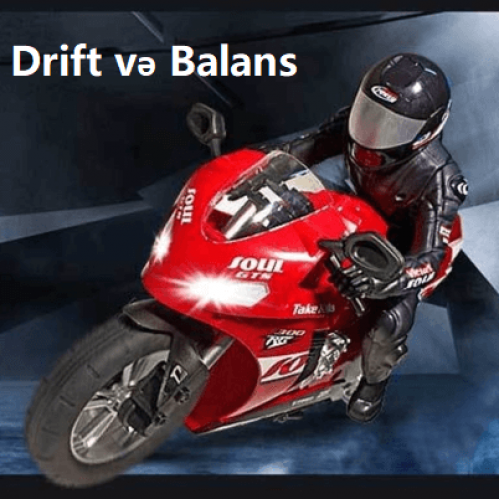 RC Drift Motosiklet böyük 