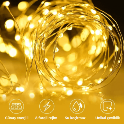 Günəş enerjili mini ledlər