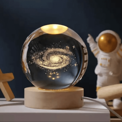 3D Kristal kürə lampa