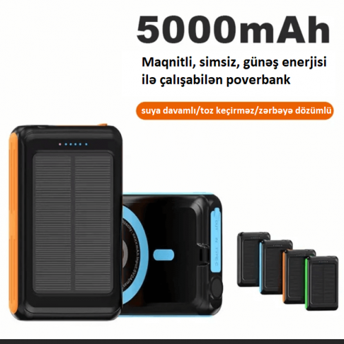 Poverbank Magsafe Solar 5000mAh Poverbank Magsafe Solar 5000mAh