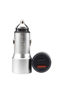 Başlıq Type C+USB avto üçün