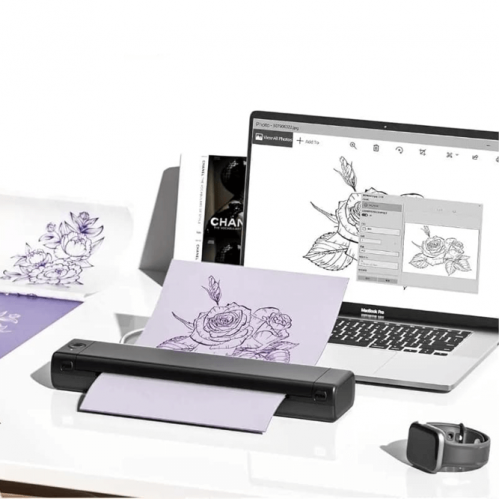 Phomemo Daşınabilən Termal Printer M08F Phomemo Daşınabilən Termal Printer M08F