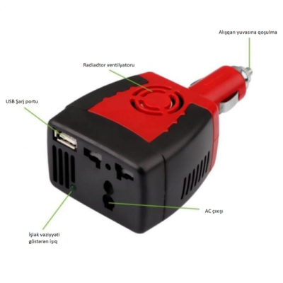 12-150W çevirən cihaz