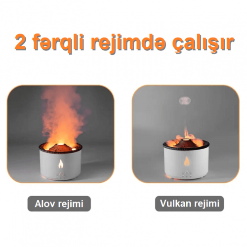 Vulkan Diffuzer Hava Nəmləndirici Vulkan Diffuzer Hava Nəmləndirici