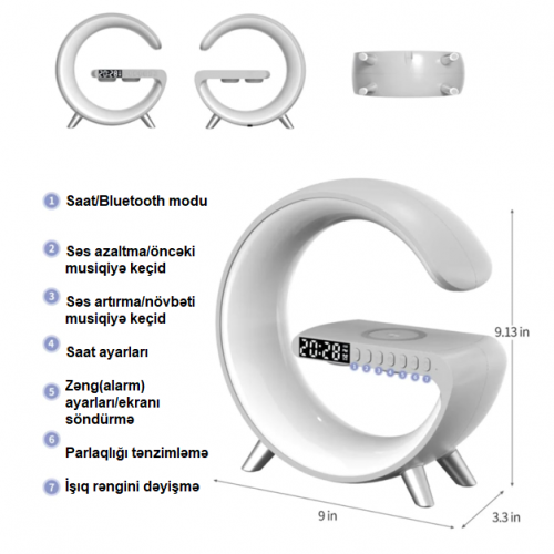 4-ü birində Led Saat 4-ü birində Led Saat