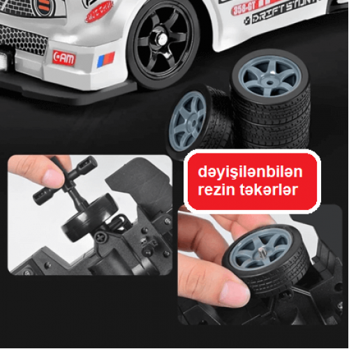Yüksək sürətli RC drift avtomobili Yüksək sürətli RC drift avtomobili