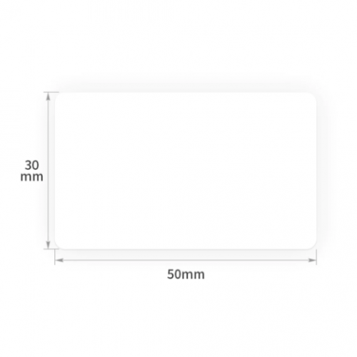 Niimbot B21 Printer kağızı sadə 50x30 Niimbot B21 Printer kağızı sadə 50x30